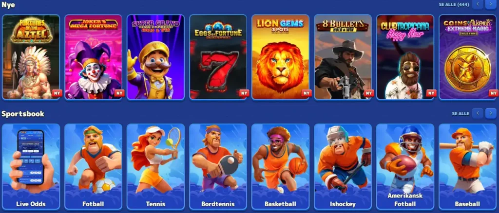 Pistolo Casino Games